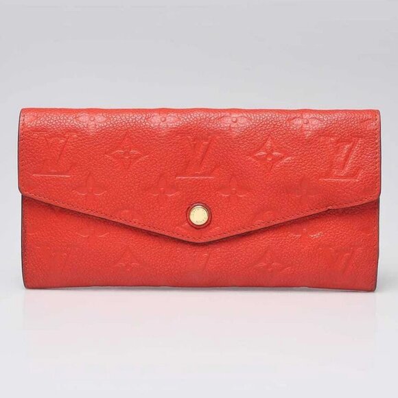 Louis Vuitton Orient Monogram Empreinte Leather Curieuse Wallet - Picture 1 of 9